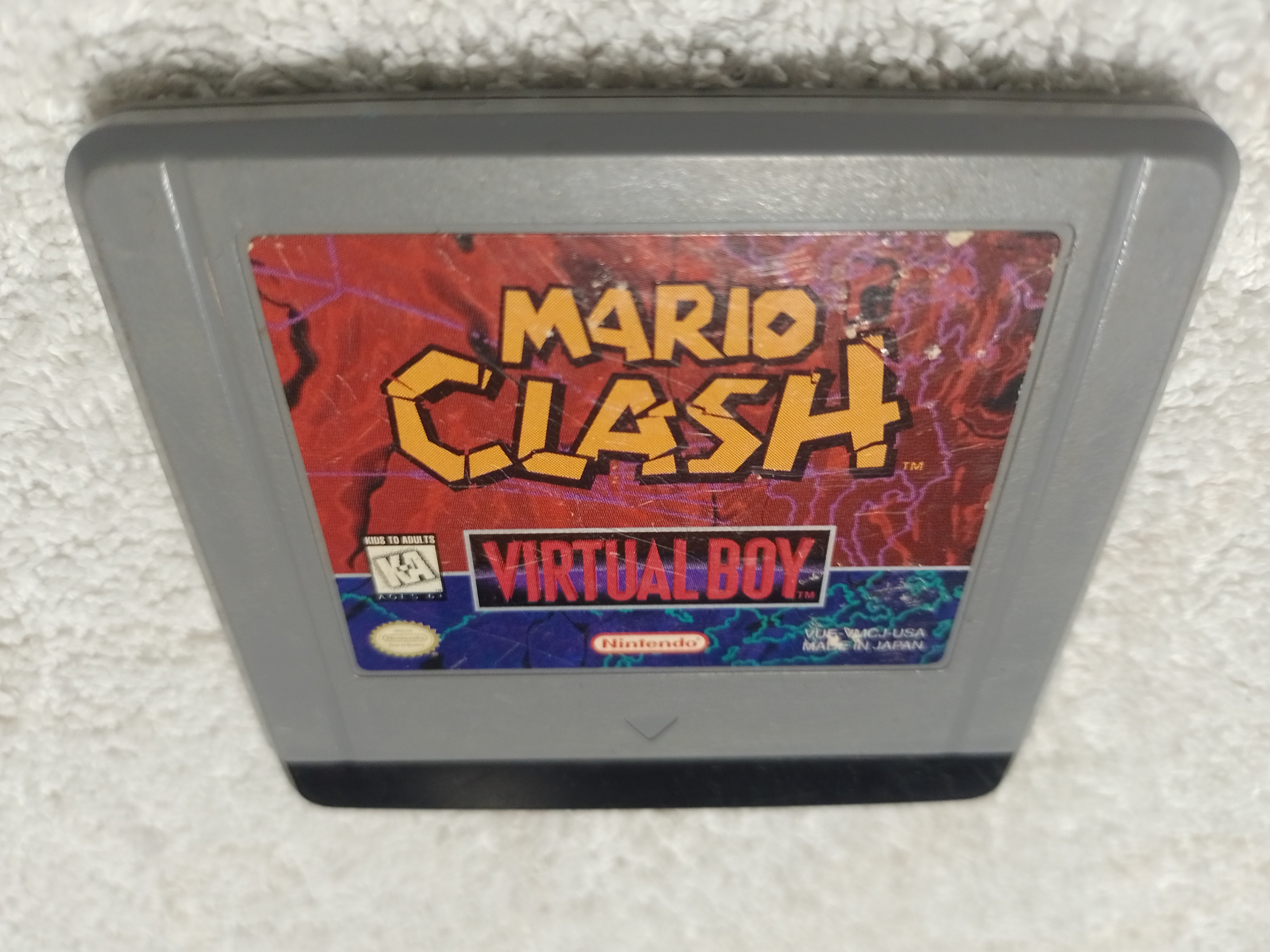 Virtual Boy Mario Clash